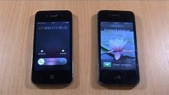 iPhone 4S (Original) vs iPhone 4 (Fake) Incoming Call