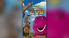 Barney: Let’s Go to the Zoo (2001) - 2001 VHS