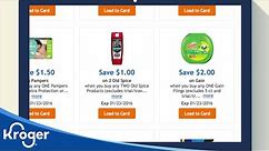 How To: Digital Coupons | DIY & How To | Kroger