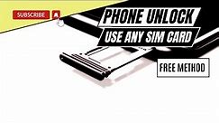 Free SIM Unlock for Samsung Galaxy A Series Sprint UICC Unlocked All Security Levels