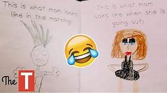10 Funniest Kid Drawings That Say A Lot About Their Parents