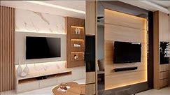 100 Latest TV Wall Design Ideas for Living Room 2024 TV Unit Design | TV Cabinet Design