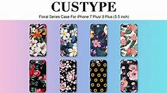 CUSTYPE Floral iPhone 7 Plus Case