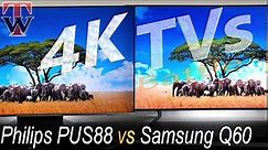 Philips PUS8807 vs Samsung Q60 Smart TV