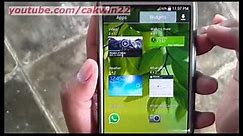 Samsung Galaxy S4 : How to get weather (Android Kitkat)