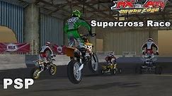 MX Vs ATV: Unleashed On The Edge - Supercross Race - PSP Gameplay HD (PPSSPP) 720p
