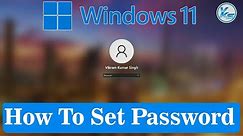 ✅ How To Set Password On Windows 11 | Windows 11 Me Password Kaise Lagaye