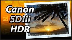 Canon 5Diii HDR Mode - Tutorial Training Video