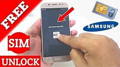 2019, Free Unlock Samsung Galaxy, All Model, Without Root, Without Computer