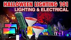 Lighting & Electrical | How-To-Light Your Halloween Display