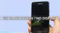 How To Fix Black Screen Problem on Samsung Galaxy, Fix Black screen No Display Phone