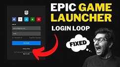How to Fix Epic Games Launcher Login Loop Error (2023) | Can't Log In