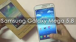 Samsung Galaxy Mega 5.8 Android Phone Unboxing & Overview
