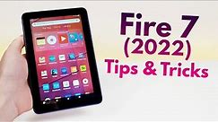 Amazon Fire 7 (2022) - Tips and Tricks! (Hidden Features)