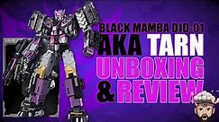 Black Mamba DJD-01 Tarn Transformers Unboxing and Review