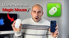 How to turn iPhone in Magic Mouse!