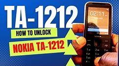 "Unlock Nokia TA-1212 Password: Step-by-Step Guide and Tips!"