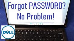Bypass Password on ANY Dell Laptop (Forgot Cant Remember XPS Latitude Inspiron Login Windows 10 11)