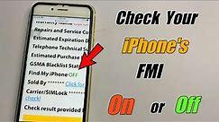 How to Check My iPhone's Find My iPhone is Off or On 🔥🔥 How to check any iPhone is locked or not
