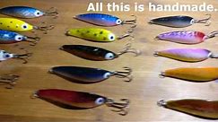 Making a fishing lure spoon