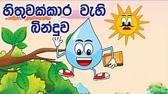හිතුවක්කාර වැහි බින්දුව | Sinhala Cartoon | Lama kathandara | Katun | Kadun | Kids Cartoon movie
