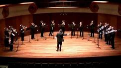 CSU Trombone Choir performs Lauridsen's "O Magnum Mysterium" (excerpt)