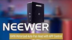 Introducing NEEWER GM16 Motorized Auto Pan Head with APP Control.