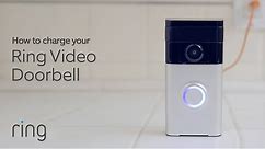 How to Charge Your Ring Video Doorbell | Ring