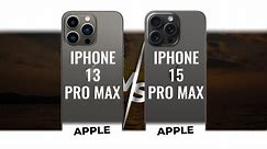 Apple Iphone 13 Pro Max vs Apple Iphone 15 Pro Max