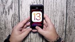 iOS 13 on iPhone SE 64GB