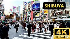 TOKYO, JAPAN 🇯🇵 [4K] SHIBUYA — 1 HOUR Walking Tour — DECEMBER 2022