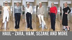 HAUL- ZARA , H&M, SEZANE AND MORE