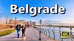 Belgrade Serbia 🇷🇸 Walking Tour 4K | Belgrade Waterfront Promenade