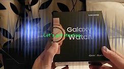 Samsung Galaxy Watch Rose Gold 42mm Unboxing