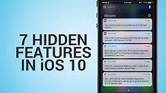 iOS 10 hidden features