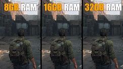 8GB vs 16GB vs 32GB RAM - Test in 7 Games - How much RAM is Enough in 2023?