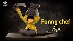 Little Nightmares: Funny Moments Compilation Story about Six as a chef Scenes