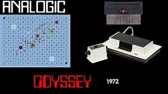 Analogic (1972) [Magnavox Odyssey] - Aventura espacial con matemáticas #retro #retrogaming