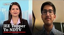 JEE Topper To NDTV: "Won't Suggest Studying All Day, Breaks Important"