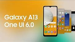 Samsung Galaxy A13 5G on One UI 6.0