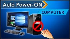 How to automatically turn on (Power-On) the computer at a certain time [2021]🔥🔥🔥