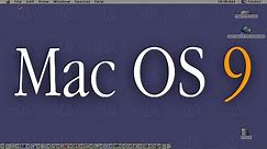 Mac OS 9 Demo