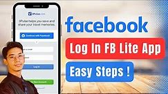 Facebook Lite - How to Get and Login Facebook Lite !