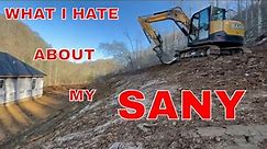 One Thing I HATE About My SANY Excavator! (SANY Problems)