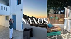 NAXOS, GREECE | where to get the best greek cuisine, exploring cute villages & I ATE A SQUID WHOLE?!