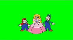 Hotel Mario - All Cutscenes in Green Screen (1080p - HD) Fixed
