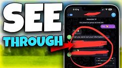 How to See Through Red Marker on iPhone ✅ EASY TUTORIAL