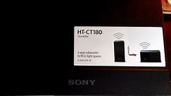 Sony Sound Bar System HT-CT180 Sony Sound Bar Instrumetal sound test Recorded by Zenfone Max