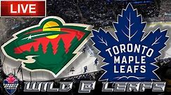 Minnesota Wild vs Toronto Maple Leafs LIVE Stream Game Audio | NHL LIVE Stream Gamecast & Chat