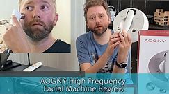 FLAWLESS, SMOOTH, & TIGHT SKIN? - Aogny High Frequency Facial Machine Review